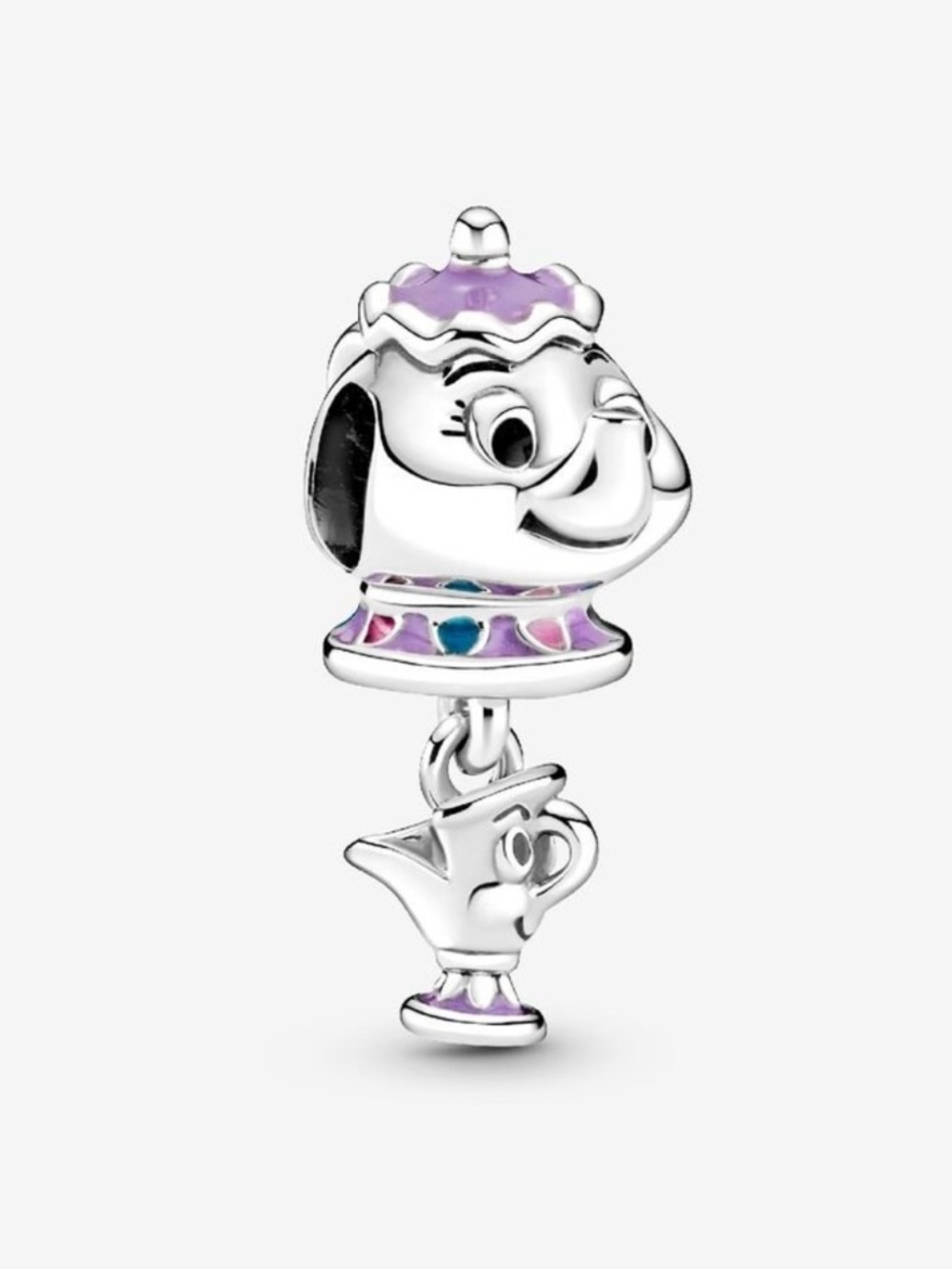 Pandora Disney Mrs. Potts & Chip Dangle Charm